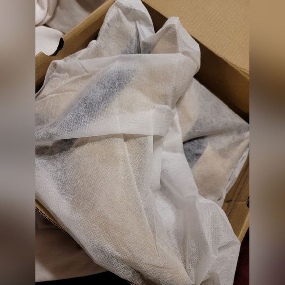 NIB PULL ON KHAKI CHELSEA BLOCK HEEL SOCK BOOTIE SIZE 7.5 ANKLE FAUX LEA… - Picture 15 of 15